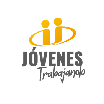 logo jóvenes trabajando